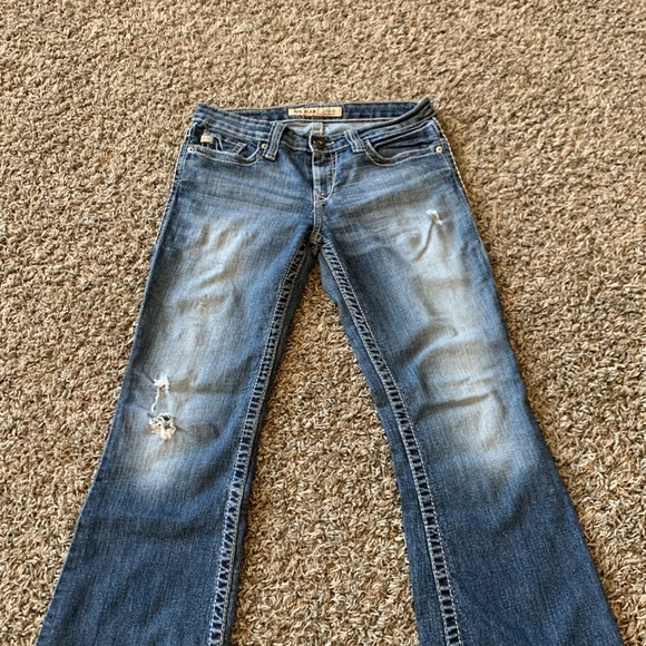 BIG STAR jean Sz 27R Maddie mid-rise fit - Picture 3 of 6